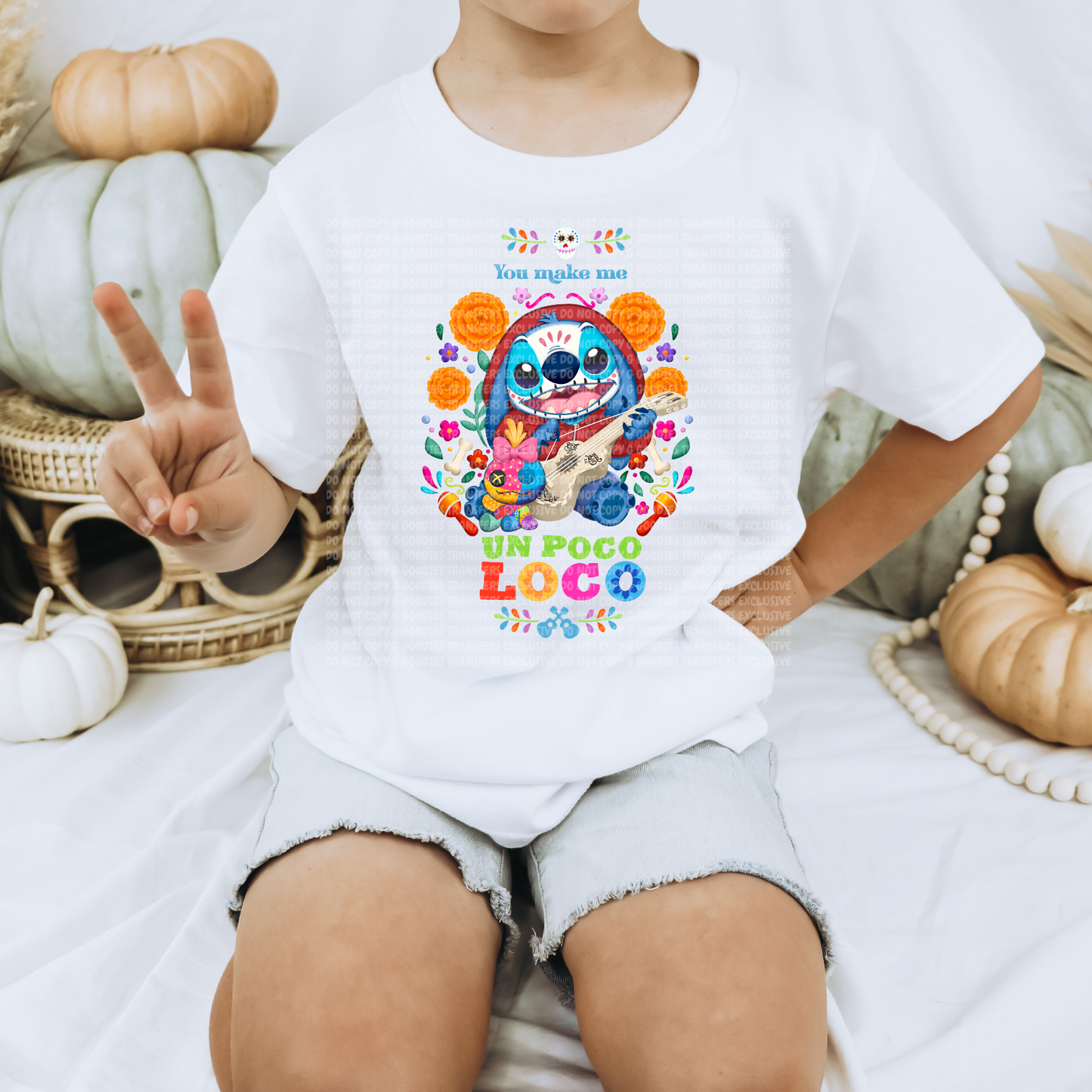 YOUTH Un Poco Loco Alien Mashup - Clear Film Screen Print Exclusive