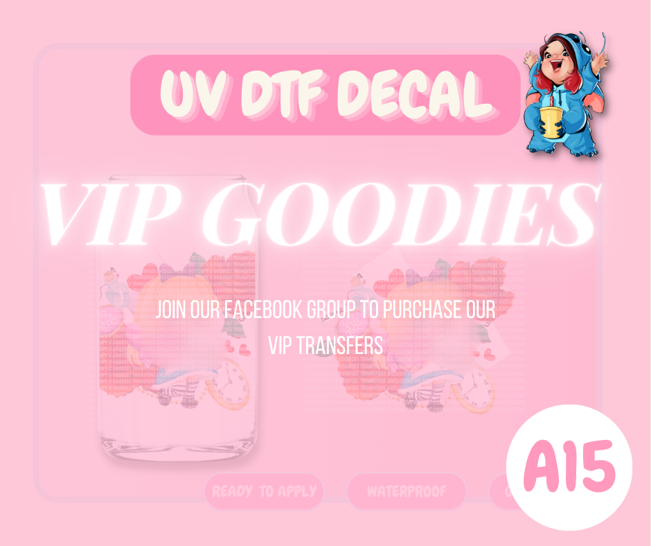 A15 Chibi Wonderland - 4 in UV DTF DECAL EXCLUSIVE