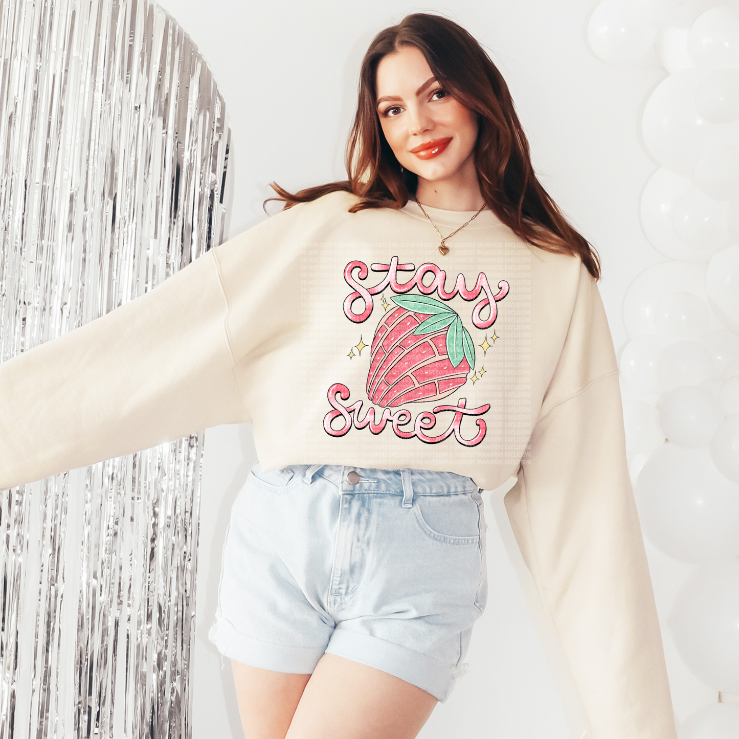 Stay Sweet - Clear Film Screen Print Exclusive