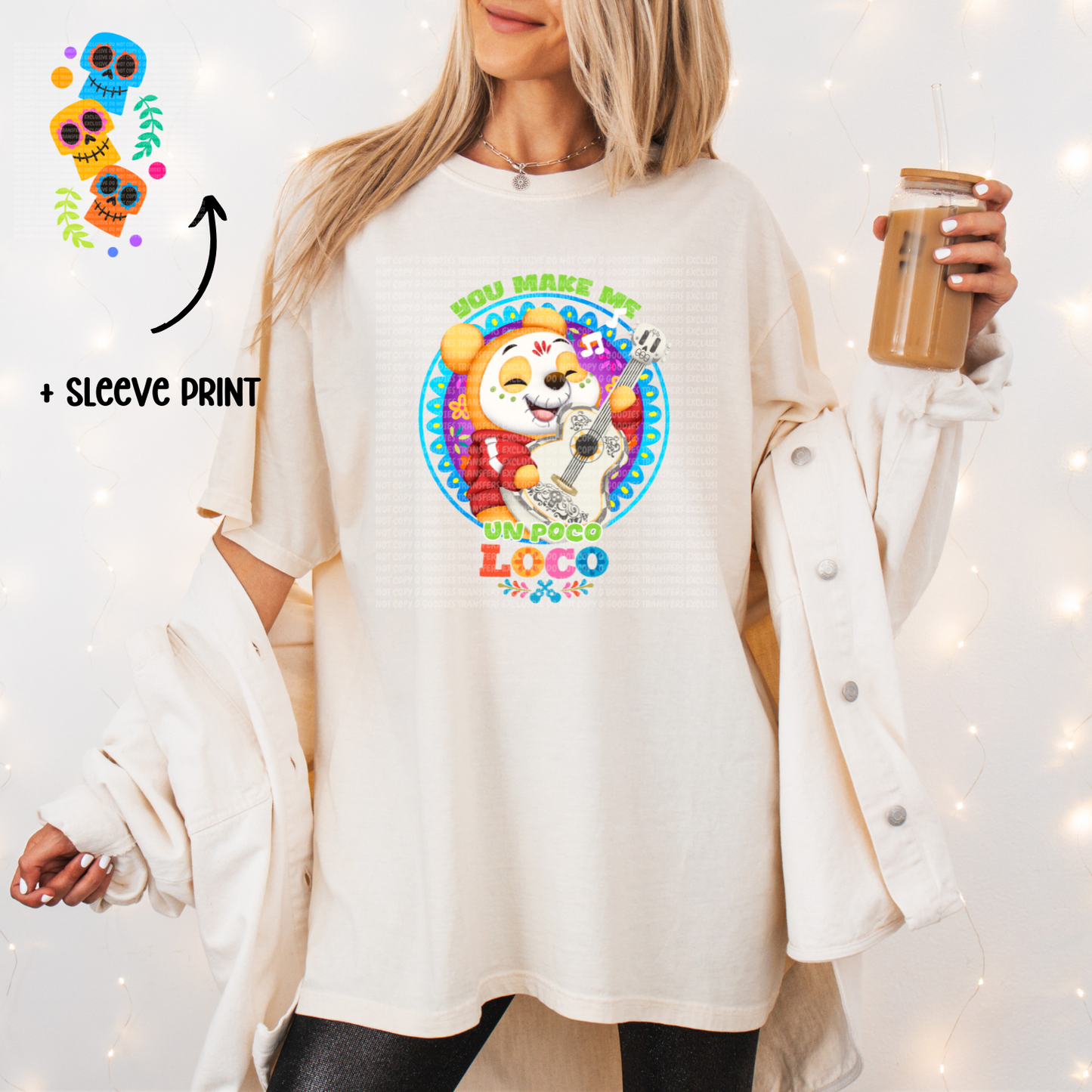 Un Poco Loco Bear - Clear Film Screen Print Exclusive + Sleeve Print