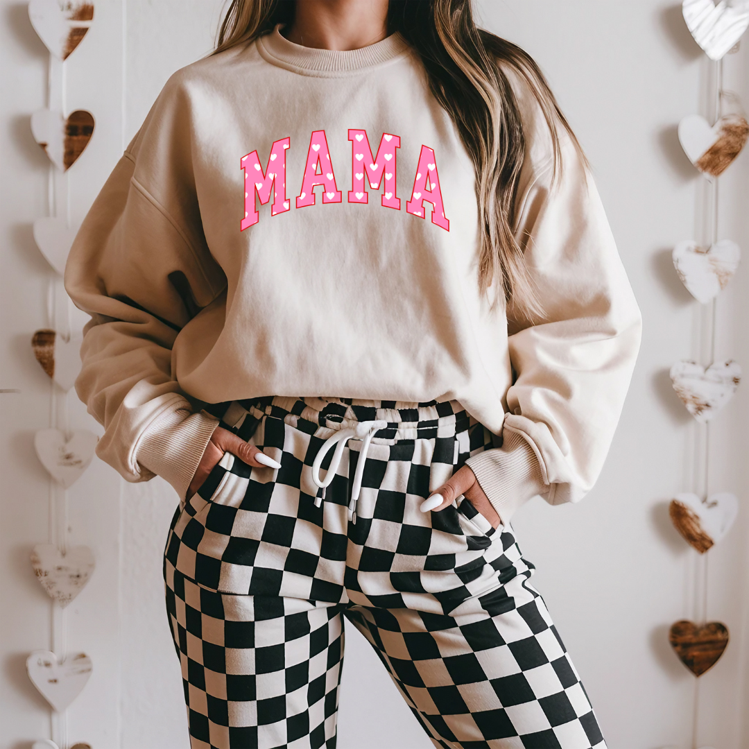 Mama Hearts - DTF Print