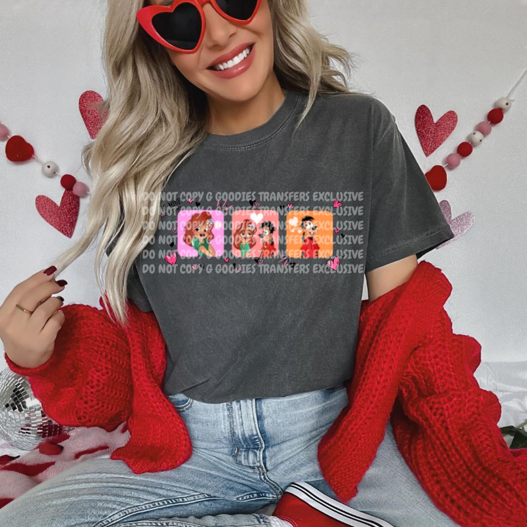 Be Mine M+R - Clear Film Screen Print EXCLUSIVES