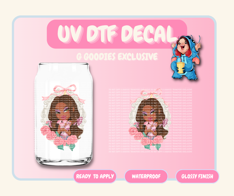 Coquette Bratty Individual Dolls - 4 in UV DTF DECAL EXCLUSIVE