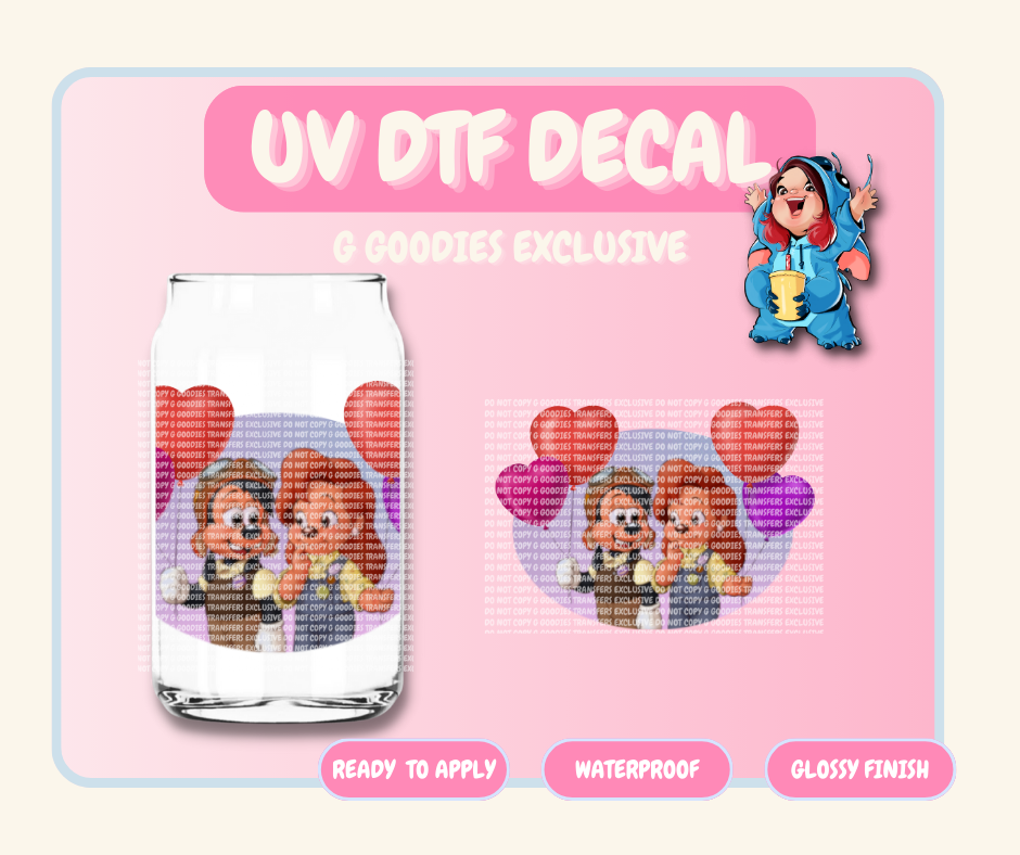 Baby M+R Advanture - 4 in UV DTF DECAL EXCLUSIVE