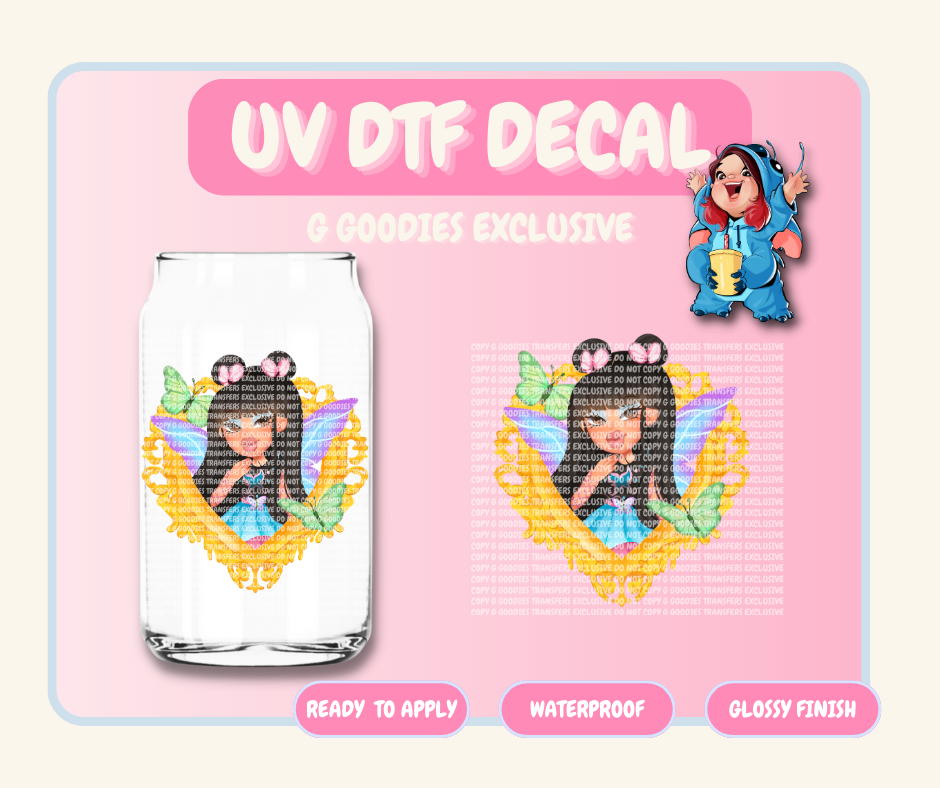Bratty Pixies Single - 4 in UV DTF DECAL EXCLUSIVE