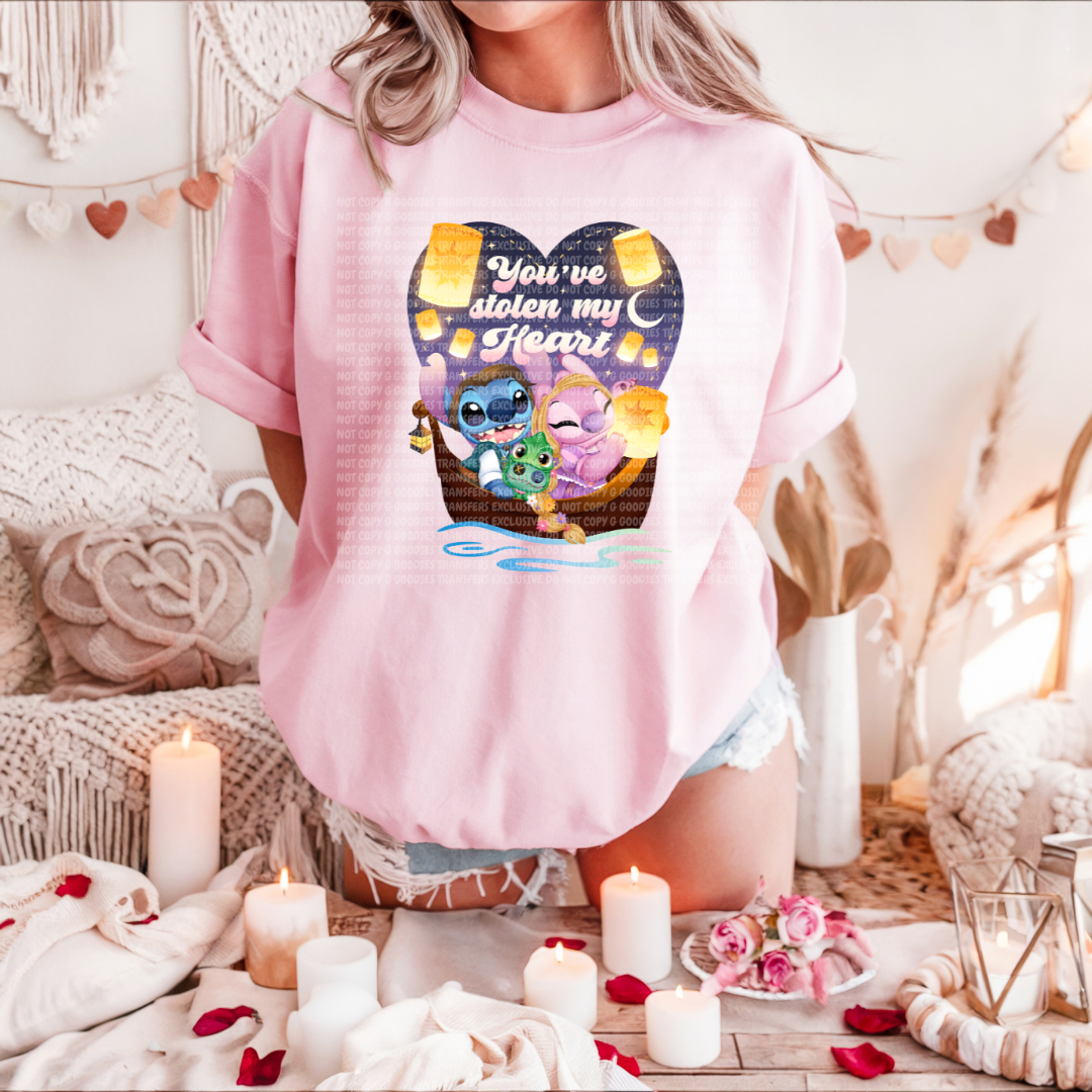 You've Stolen My Heart - Clear Film Screen Print Exclusive