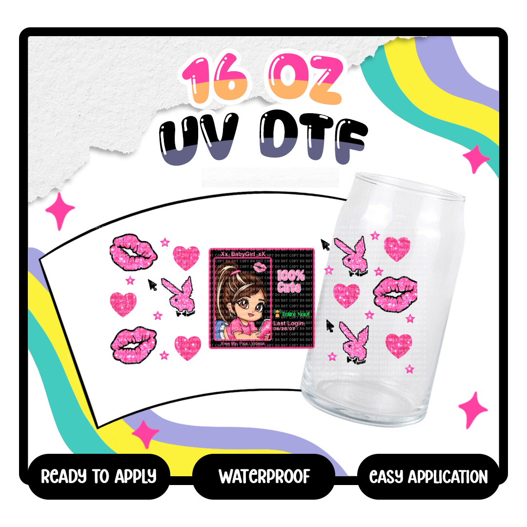 Y2K - 16 oz Glass Wrap