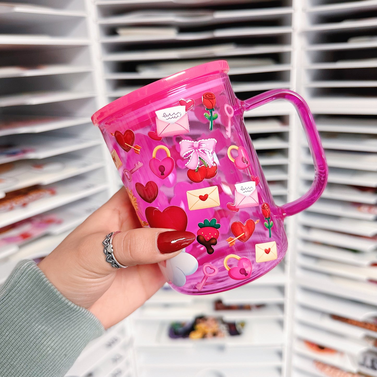 Loving Dog - Glass Mug