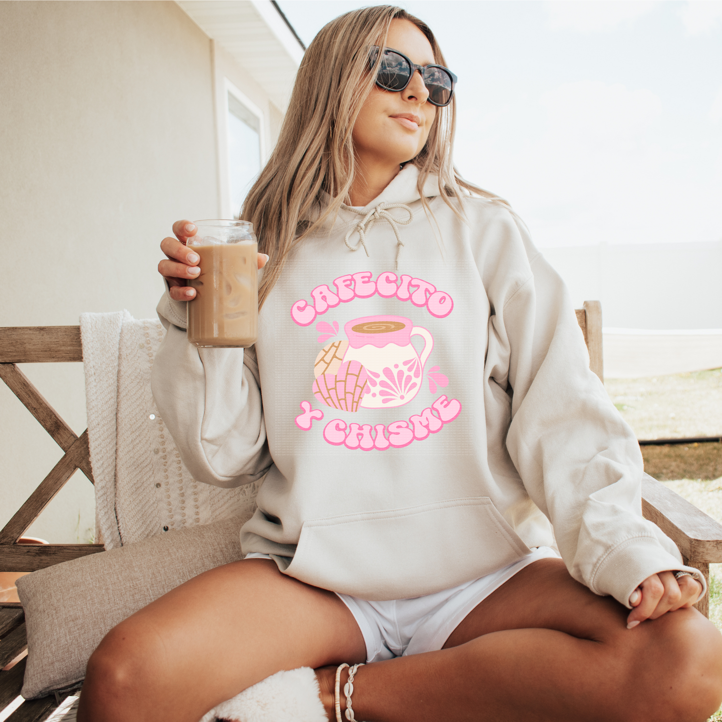 Cafecito Y Chisme - Clear Film Screen Print