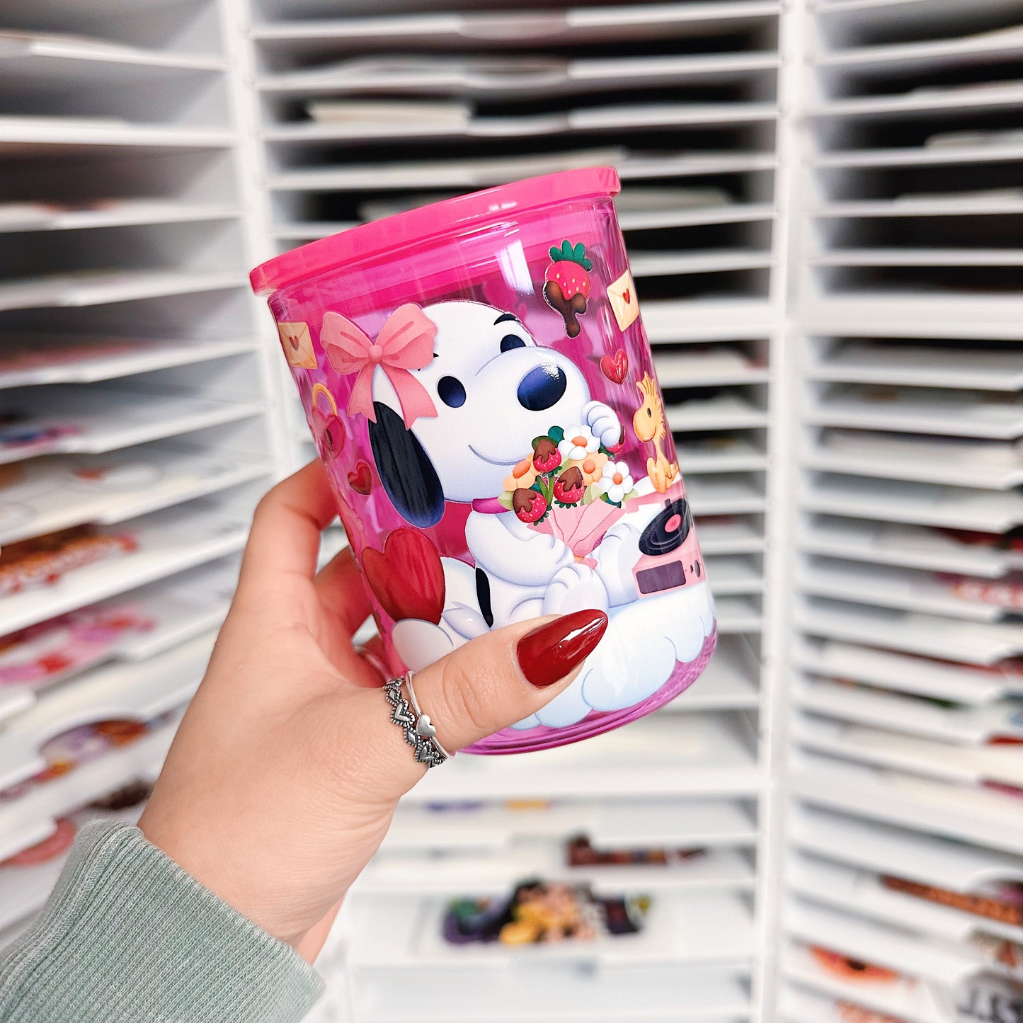 Loving Dog - Glass Mug