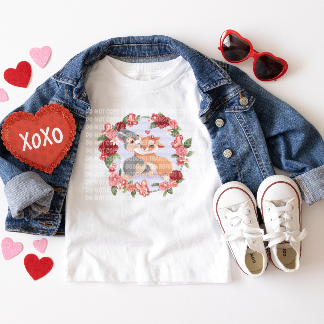 Youth Bunny Love - Clear Film Screen Print EXCLUSIVE