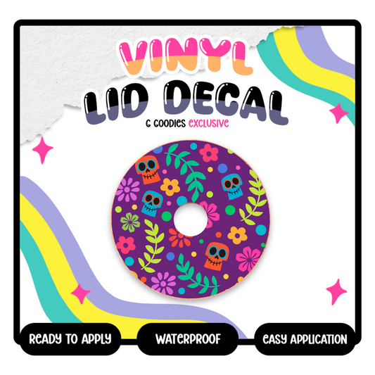 Un Poco Loco Bear - Vinyl Lid Decals Exclusive