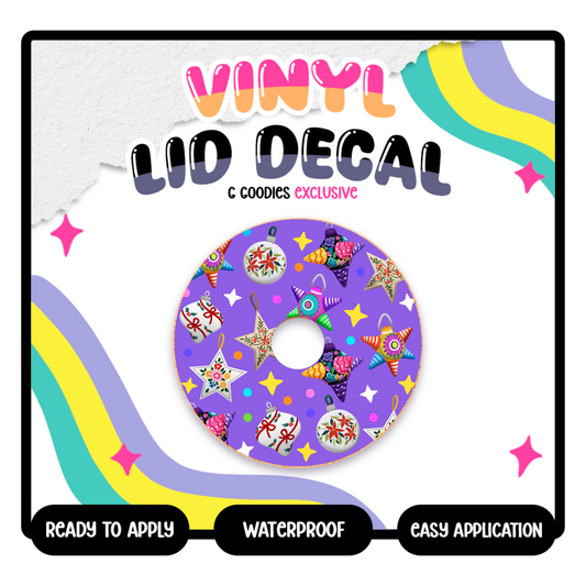 Mexican Gingerbread - Vinyl Lid Decals Exclusive