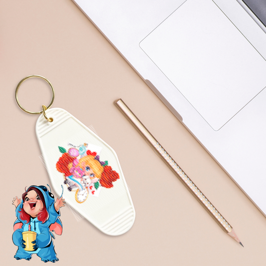 Chibi Wonderland - Motel Keychain Decal EXCLUSIVE