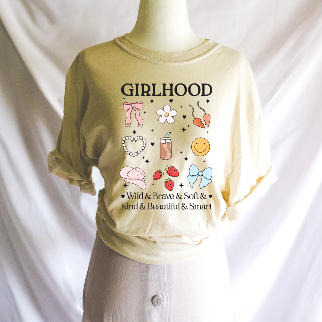 Girlhood - Clear Film Screen Print