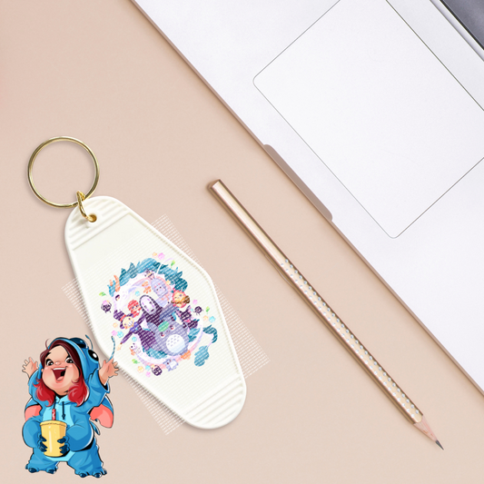 Anime Cuties - Motel Keychain Decal EXCLUSIVE