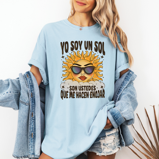 Yo Soy Un Sol - Clear Film Screen Print