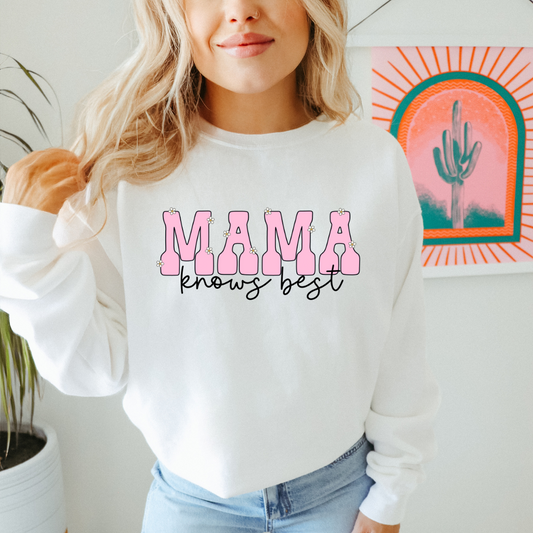 Mama Knows Best - Clear Film Screen Print