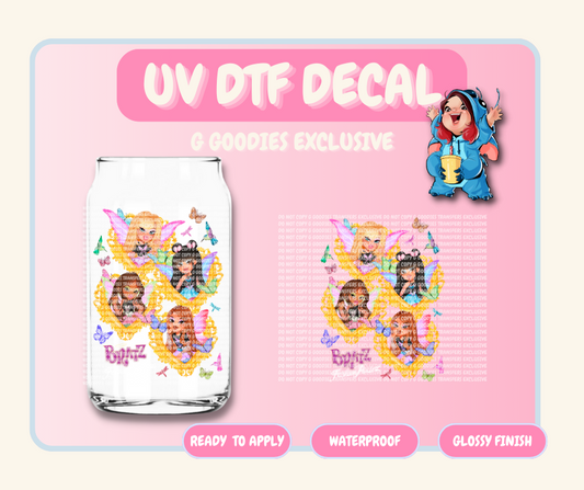 Bratty Pixies - 4 in UV DTF DECAL EXCLUSIVE