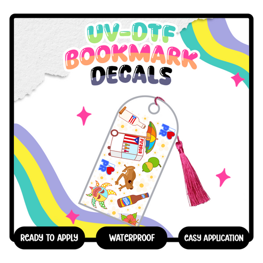 PR  - UV-DTF Bookmark Decal (Double Sided)