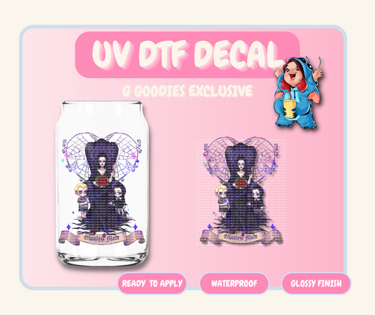 Ghoulest Mom - 4 in UV DTF DECAL EXCLUSIVE