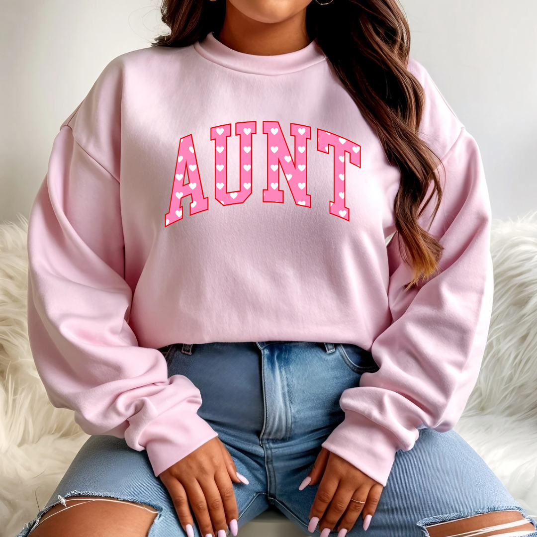 Aunt Hearts - DTF Print