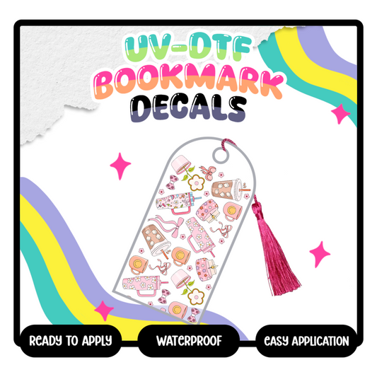 Gilry Things - UV-DTF Bookmark Decal (Double Sided)