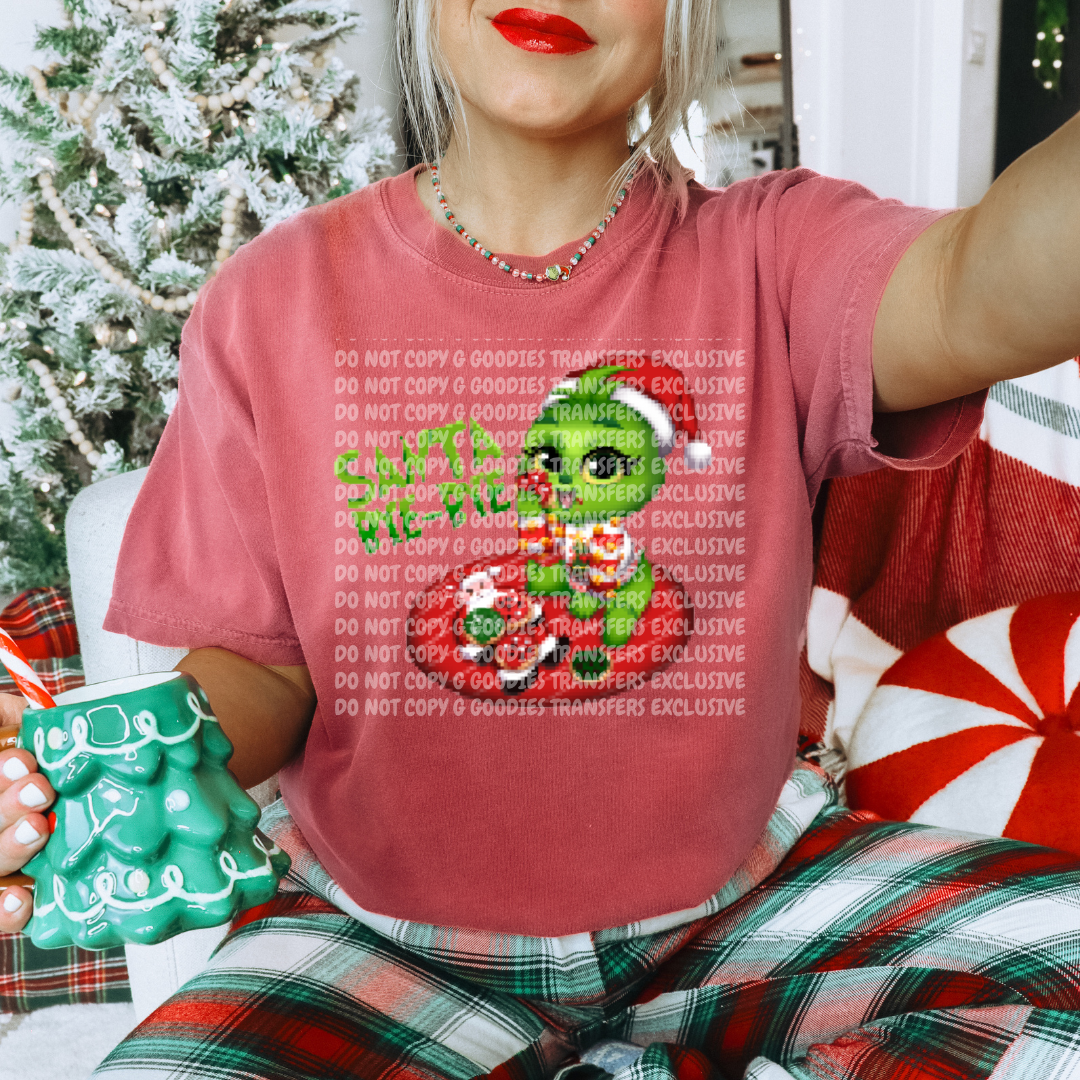 OG Green Xmas Baby - Clear Film Screen Print EXCLUSIVE