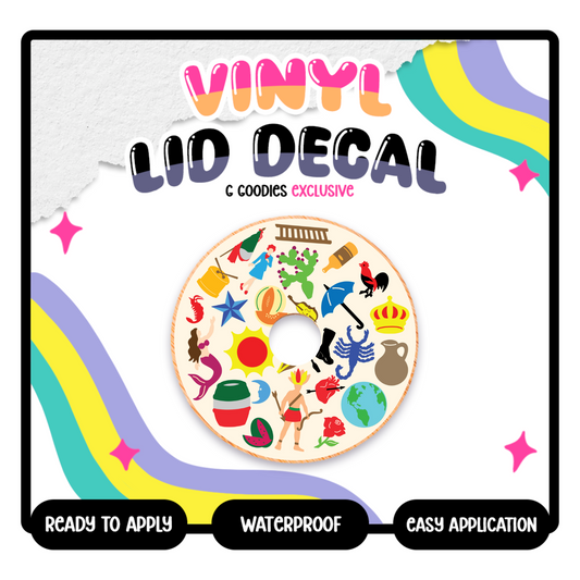 Loteria - Vinyl Lid Decals