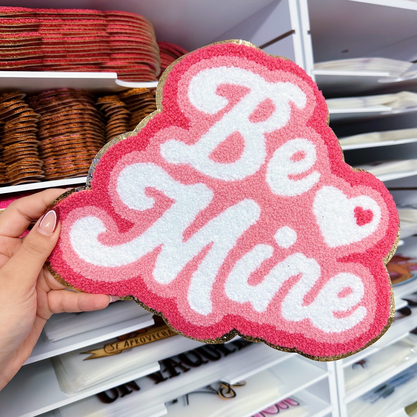 Be Mine Varsity - Chenille Patch