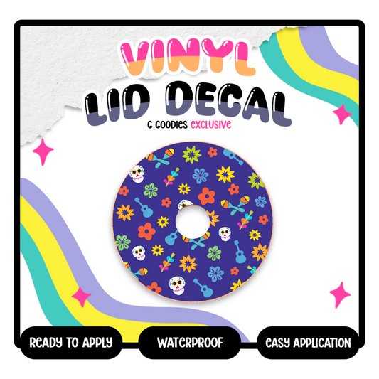 Un Poco Loco - Vinyl Lid Decals