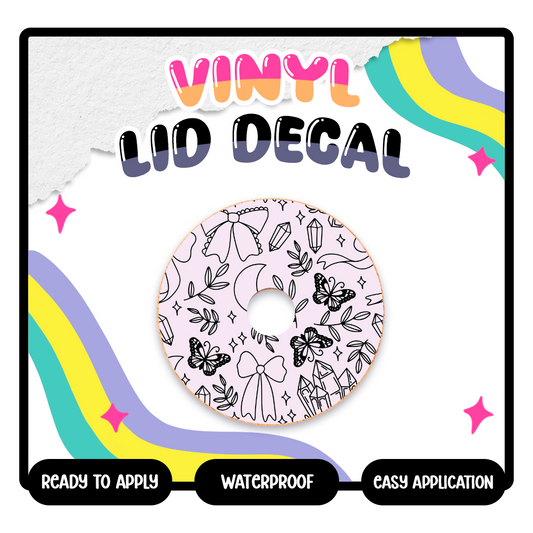 Baby Girl - Vinyl Lid Decals