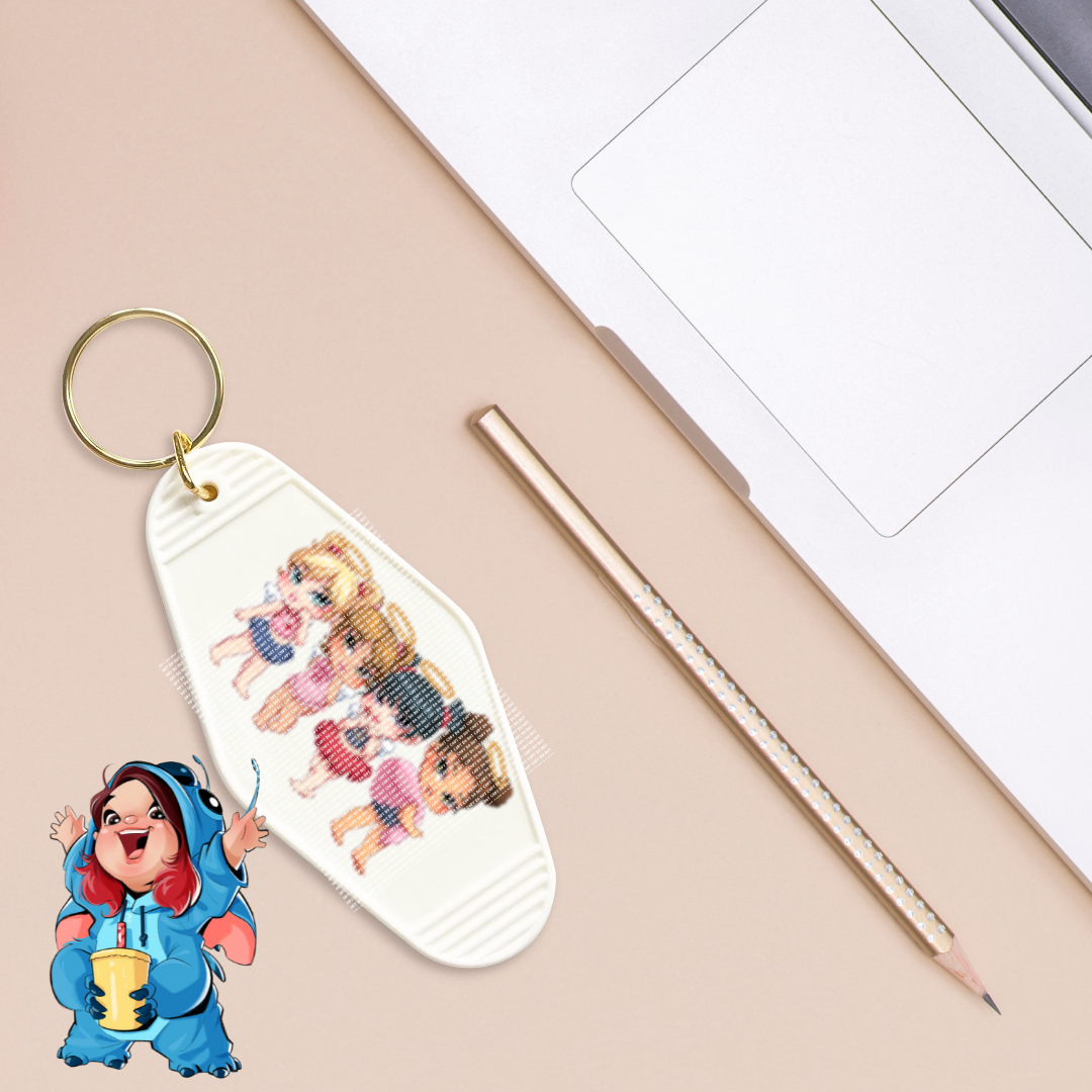 Baby Bratty Girlz- EXCLUSIVE Motel Keychain Decal