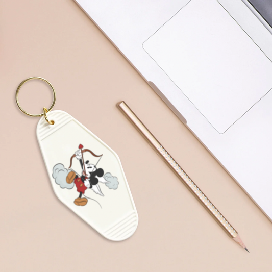 Cupid Mouse - Motel Keychain Decal