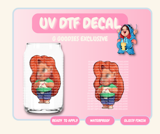 Baby Rox Love Letter - 4 in UV DTF DECAL EXCLUSIVES